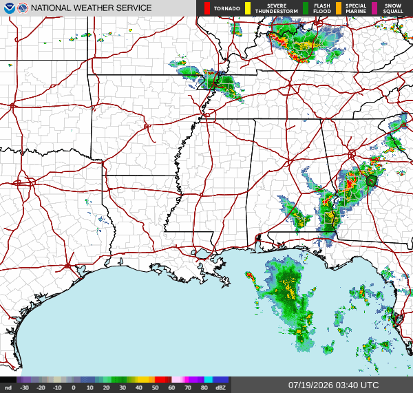 Gulf Coast Radar